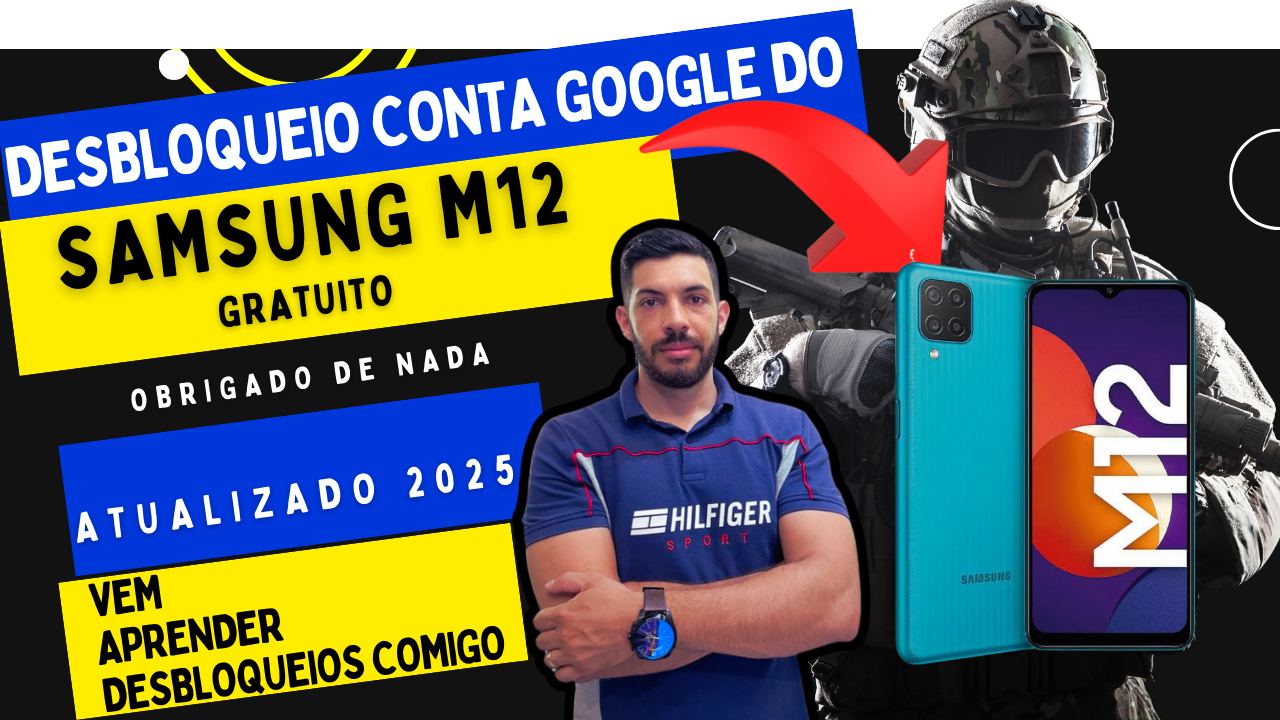 samsung m12 conta google