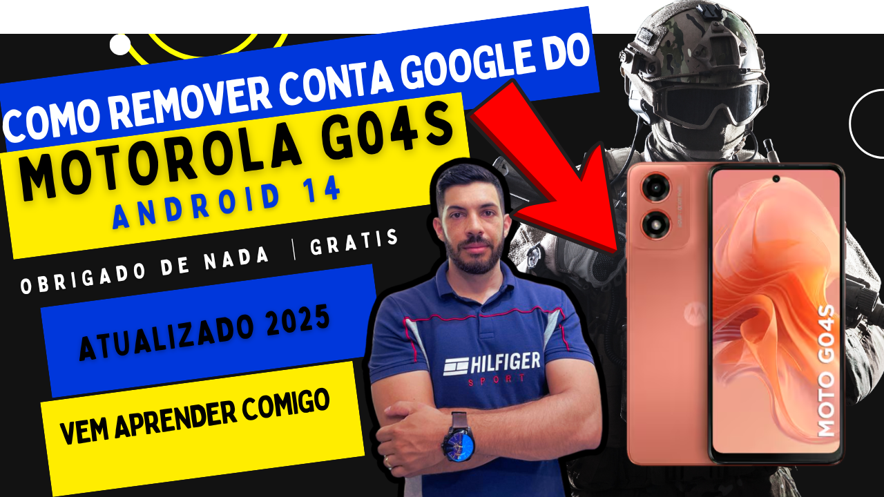 motorola g04s remover conta google