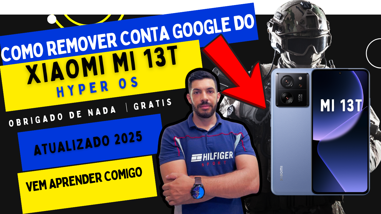 xiami mi 13t conta google