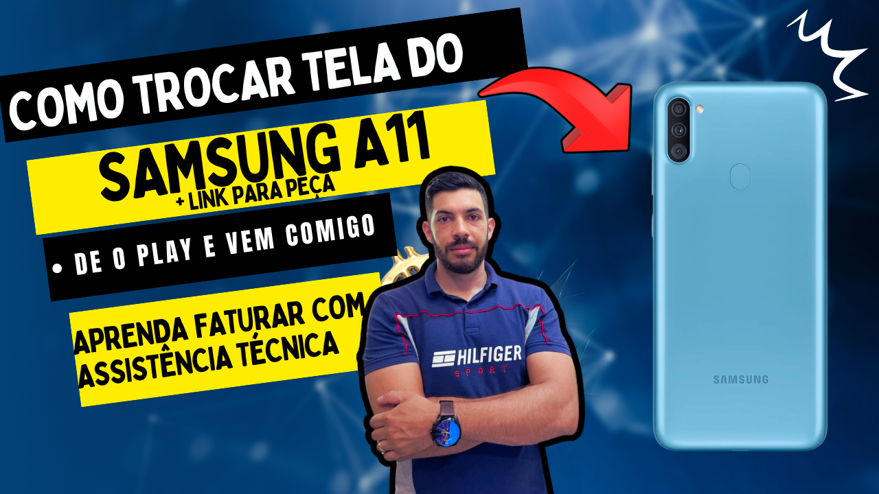troca tela samsung a11