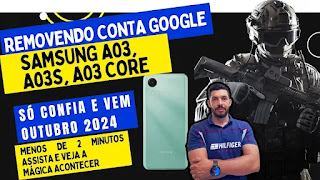 conta google samsung a03 core