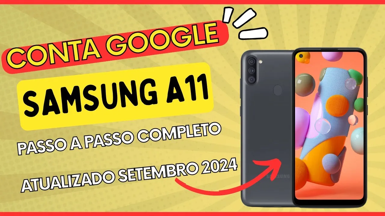 conta google samsung a11