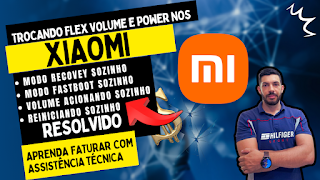 xiaomi troca flex volume e power