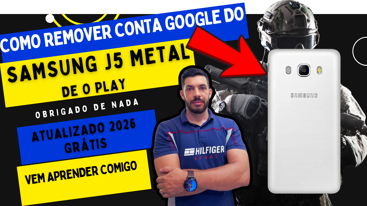 samsung j5 conta google