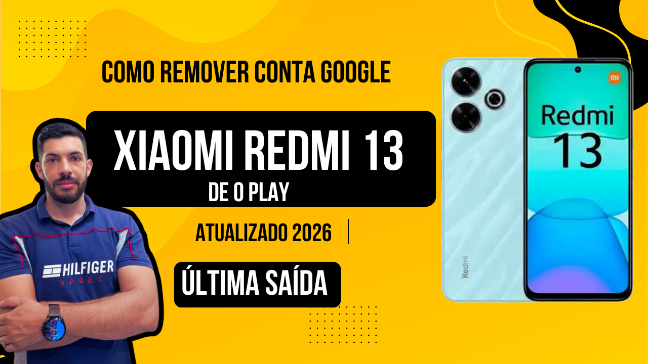 remover conta google xiaomi redmi 13 android 15
