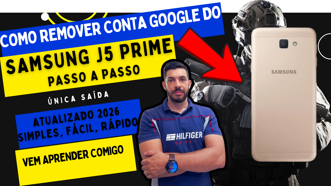 remover conta google do samsung j5 prime gratis
