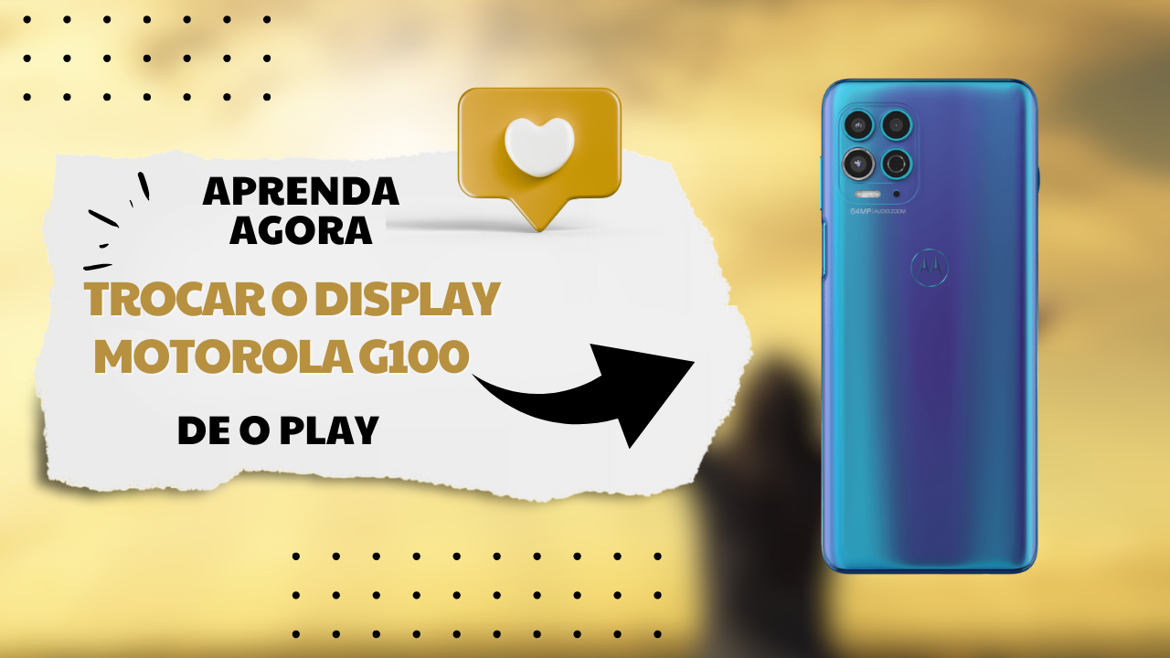 Como Trocar o Display ( tela ) do Motorola Moto G100 Passo a Passo