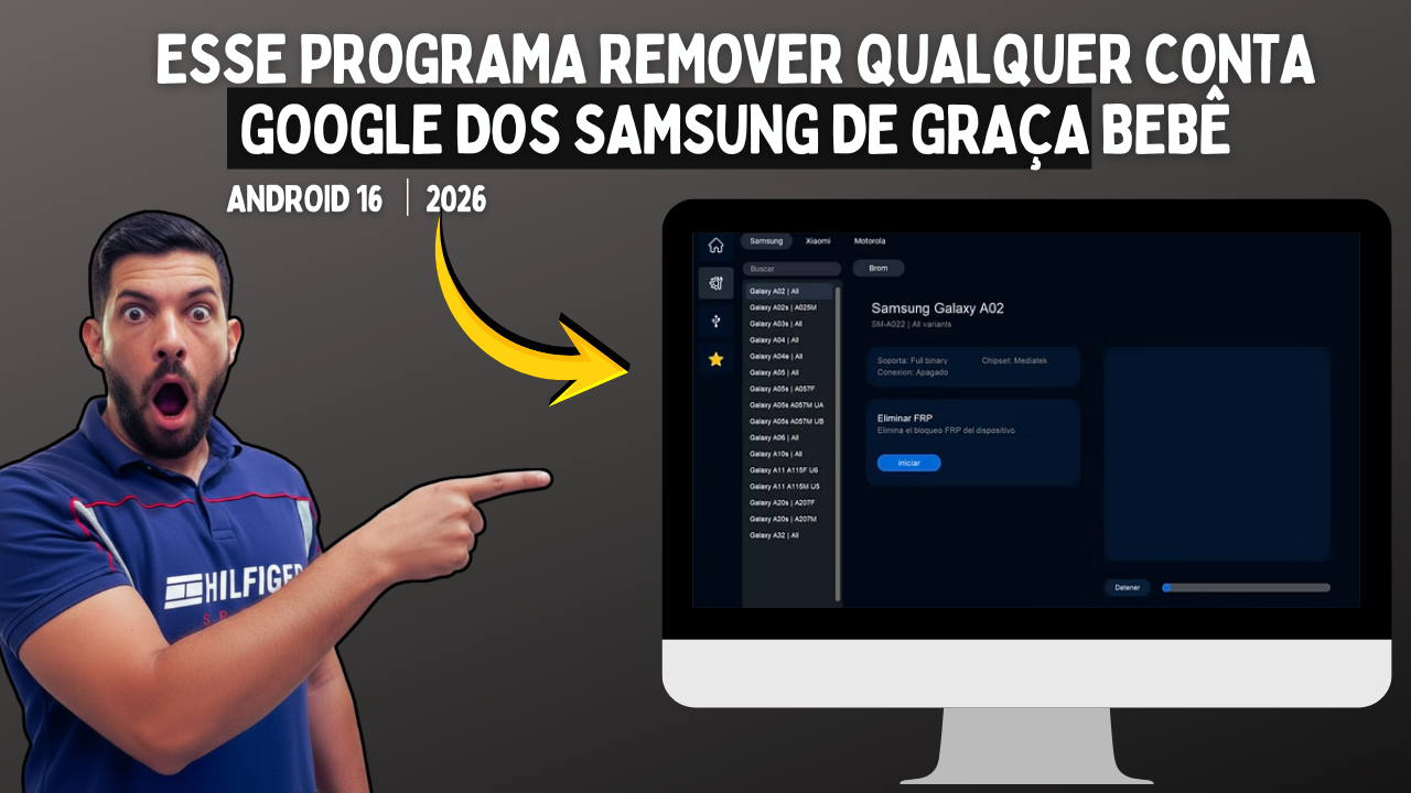 conta google todos samsung