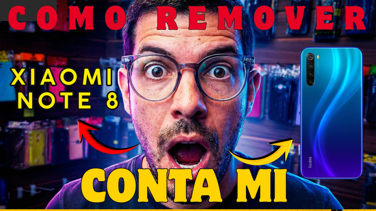 remover conta mi xiaomi note 8