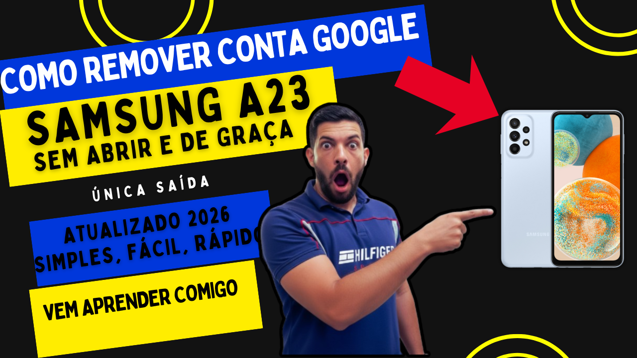 conta google samsung a23