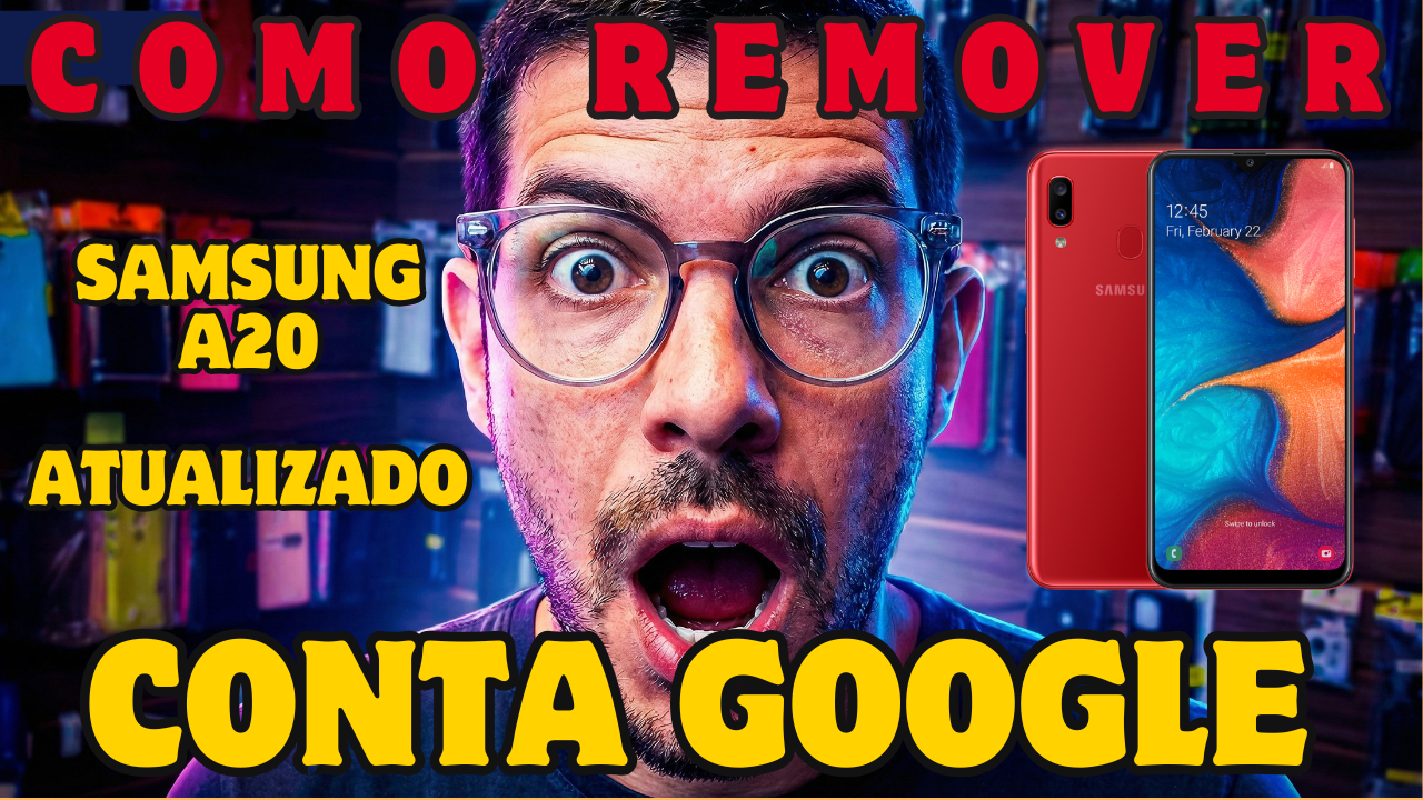 Como Remover Conta Google Samsung A20