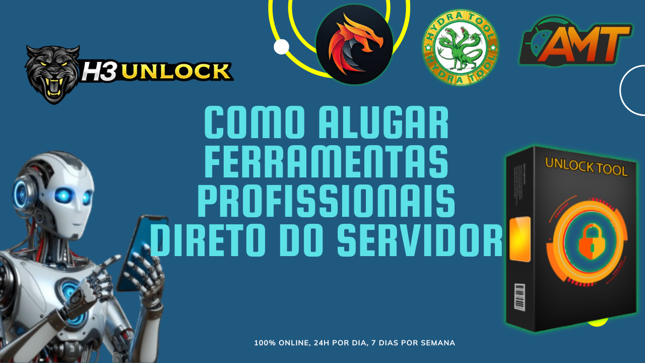 Como Alugar Unlocktool e outras ferramentas