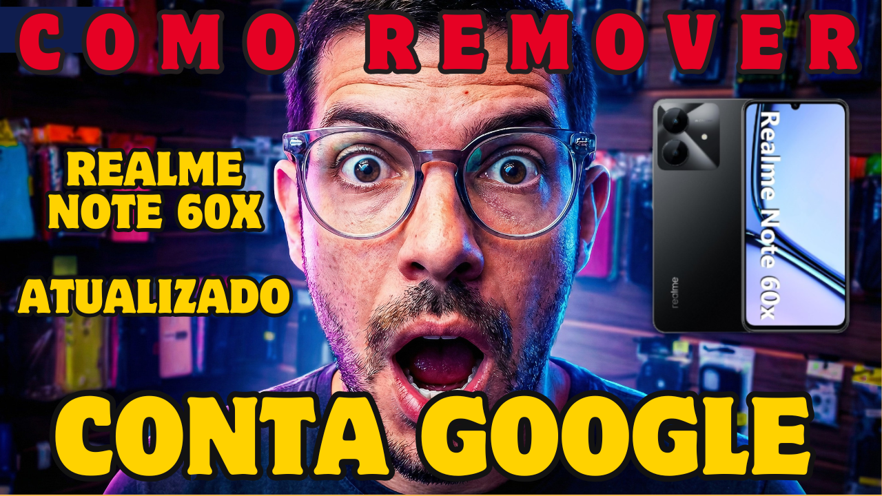 Como Remover Conta Google do Realme Note 60x