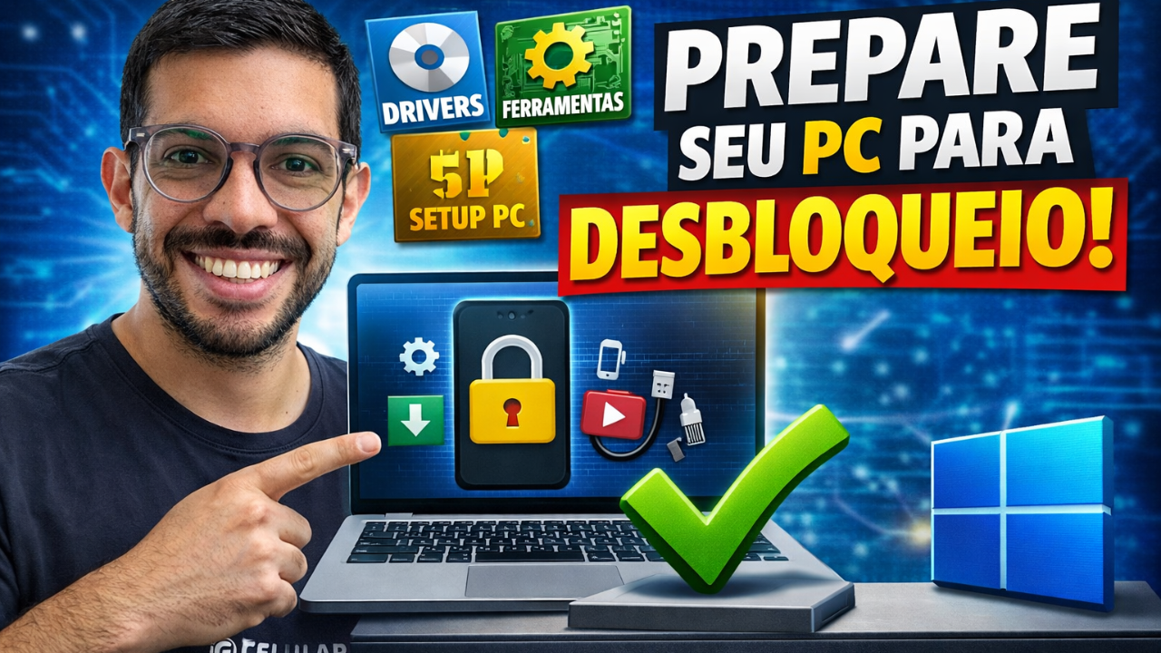 preparar pc para desbloqueio celular, configurar computador para manutenção celular, como instalar drivers celular, setup técnico celular completo, ferramentas desbloqueio celular pc, como trabalhar com desbloqueio celular, software celular como fazer, desbloqueio profissional celular, instalar drivers android pc, ferramentas frp pc, como começar manutenção celular, tecnico celular iniciante, preparar computador para software celular,