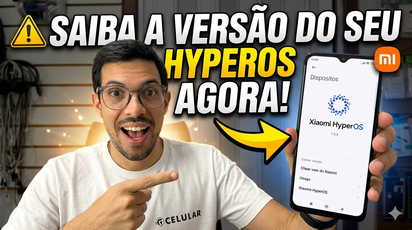 Como Saber a Versão do HyperOS no Xiaomi (Para Desbloqueio Conta Google)