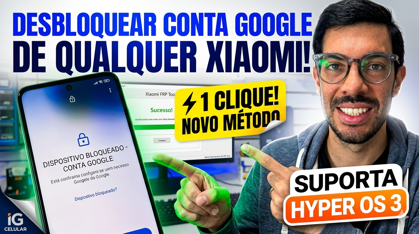 Desbloquear conta Google Xiaomi