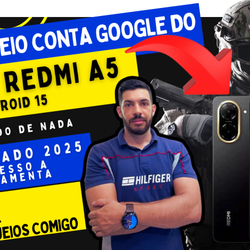 conta google xiaomi redmi a5