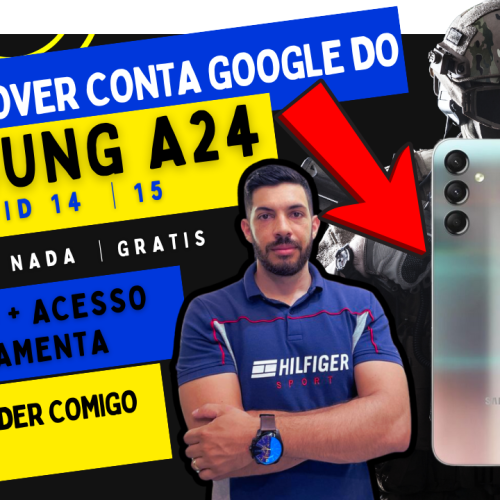samsung a24 conta google android 15