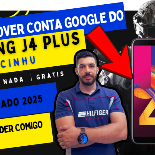 conta google samsung j4 plus