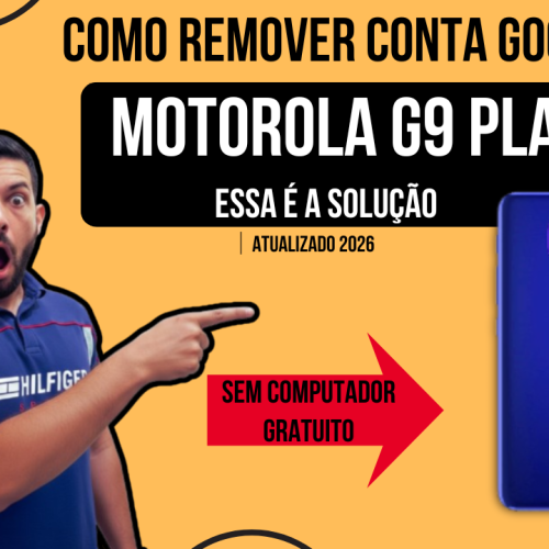 Como Remover a Conta Google do Motorola G9 Play