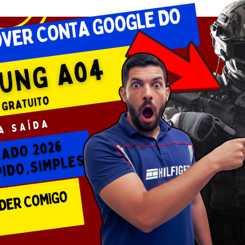 Como Remover Conta Google do Samsung A04/A04e