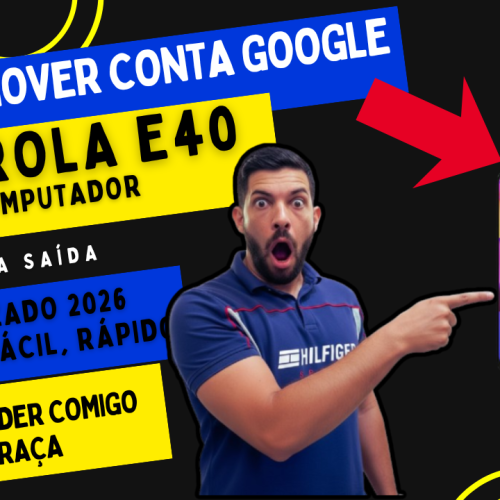 Como Remover a Conta Google do Motorola E40 Sem Computador (Mesmo Quando Não Abre as Configurações