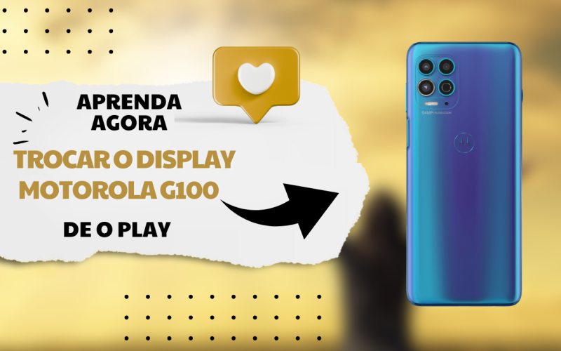 Como Trocar o Display ( tela ) do Motorola Moto G100 Passo a Passo