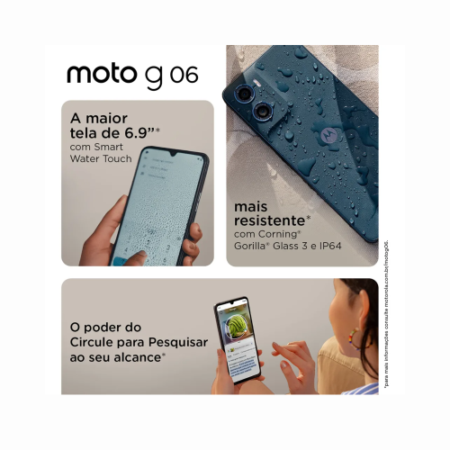 moto g06 ficha técnica
motorola moto g06 vale a pena
moto g06 12gb ram boost
celular motorola barato 2026
moto g06 128gb promoção
smartphone motorola custo benefício
moto g06 câmera 50mp
moto g06 bateria 5200mah