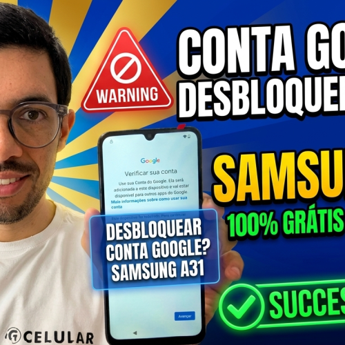 Como Remover Conta Google Samsung A31 atualizado