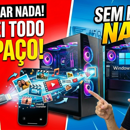 transferir fotos e video do iphone para o computador windows