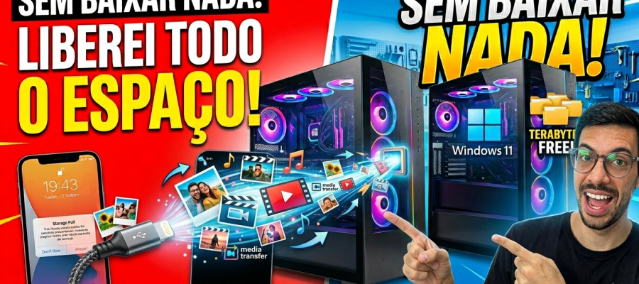 transferir fotos e video do iphone para o computador windows