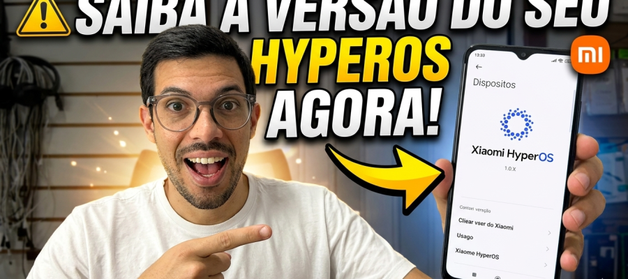 Como Saber a Versão do HyperOS no Xiaomi (Para Desbloqueio Conta Google)