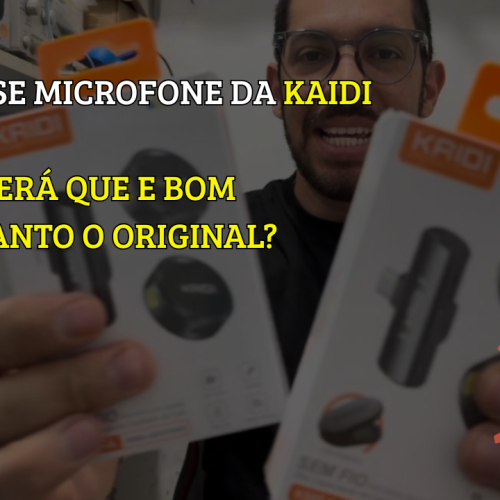 Review Microfone Kaidi – Imitação da Hollyland Vale a Pena?
