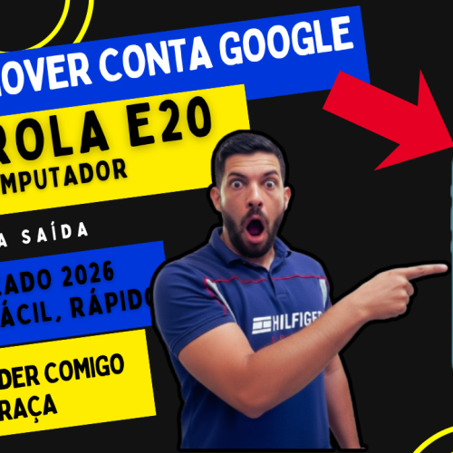 conta google motorola e20