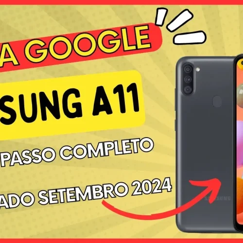 conta google samsung a11