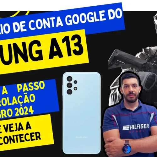 conta google samsung a13