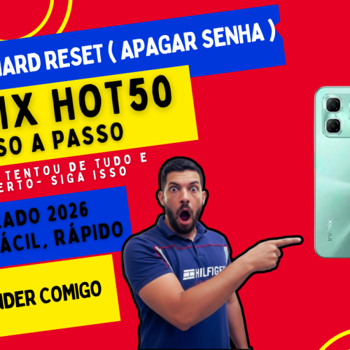 Como Fazer Hard Reset no Infinix Hot 50i