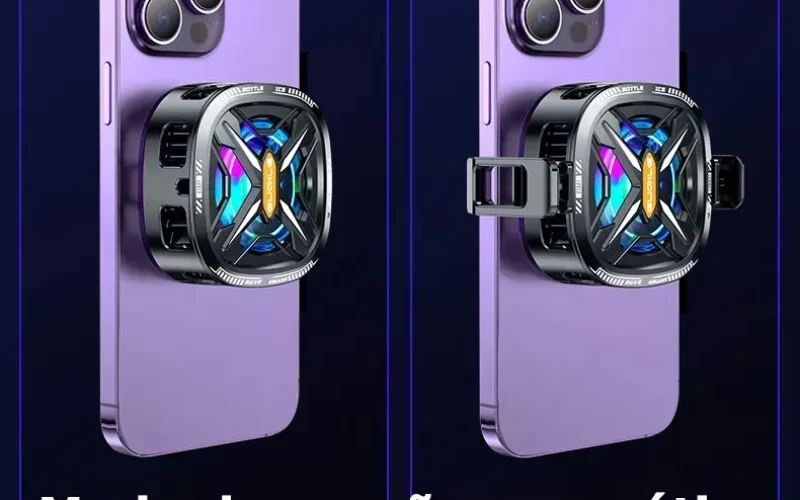Cooler Magnético para Resfriamento de Smartphone