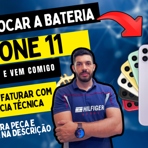 iphone 11 troca da bateria