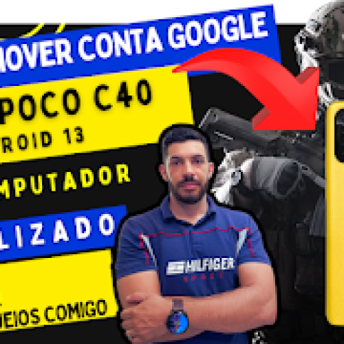 poco c40 conta google