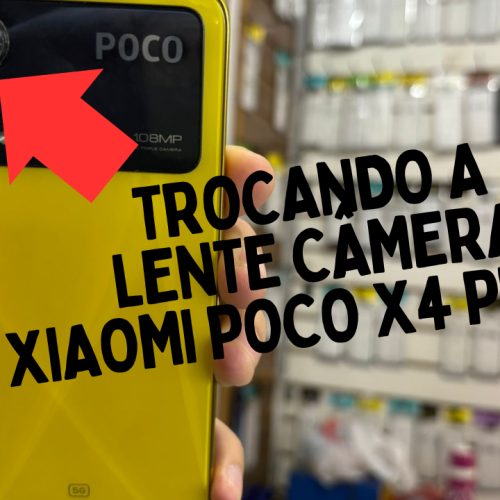 xiaomi poco x4 pro lente camera 